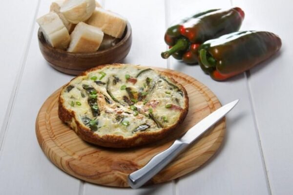 Green Chile Frittata Omelette